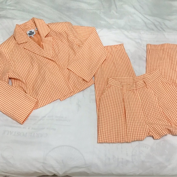The Ragged Priest Gingham print 2pc suit set - Picture 3 of 14